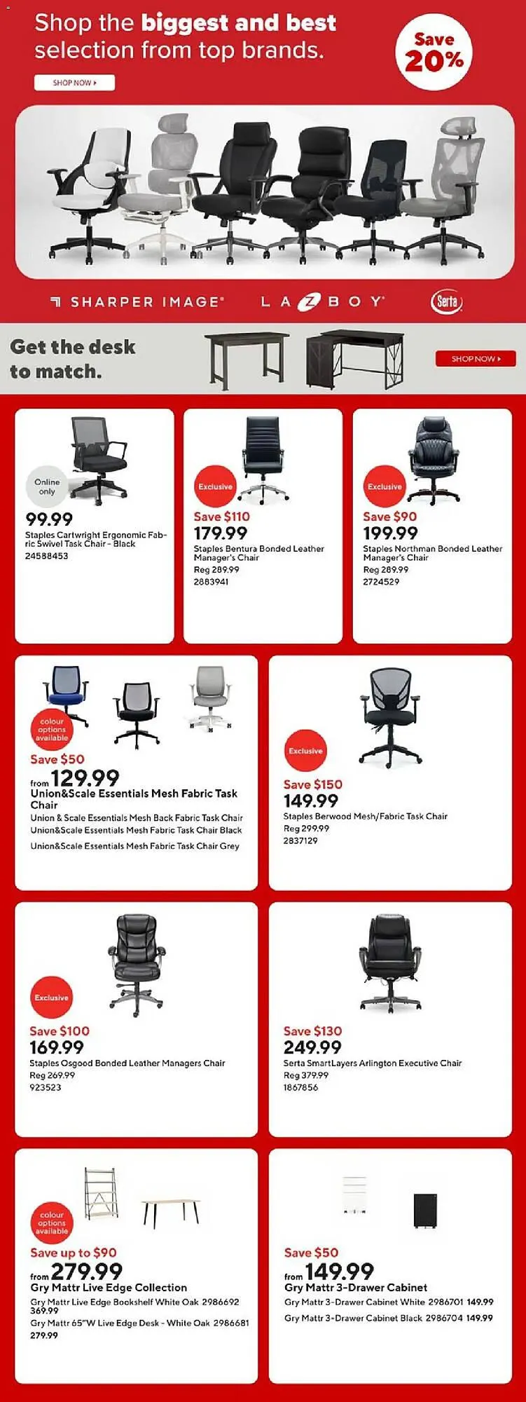 Staples flyer from October 24 to October 31 2025 - flyer page 3