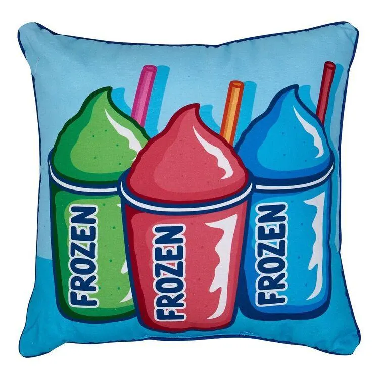 KOO X Laura Wayne Ice Pop Cushion Green 40 x 40 cm