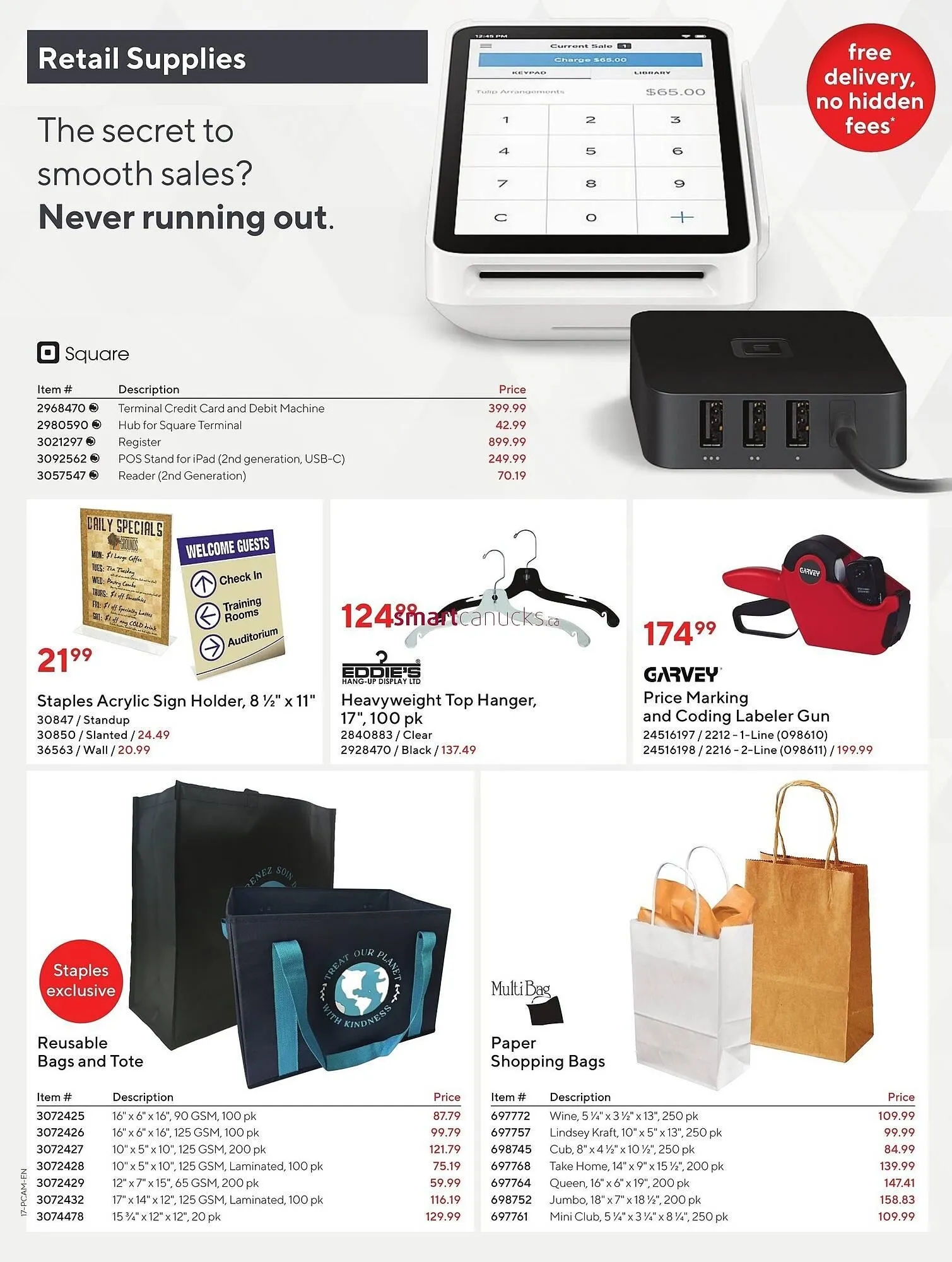 Staples flyer from April 16 to April 22 2025 - flyer page 17