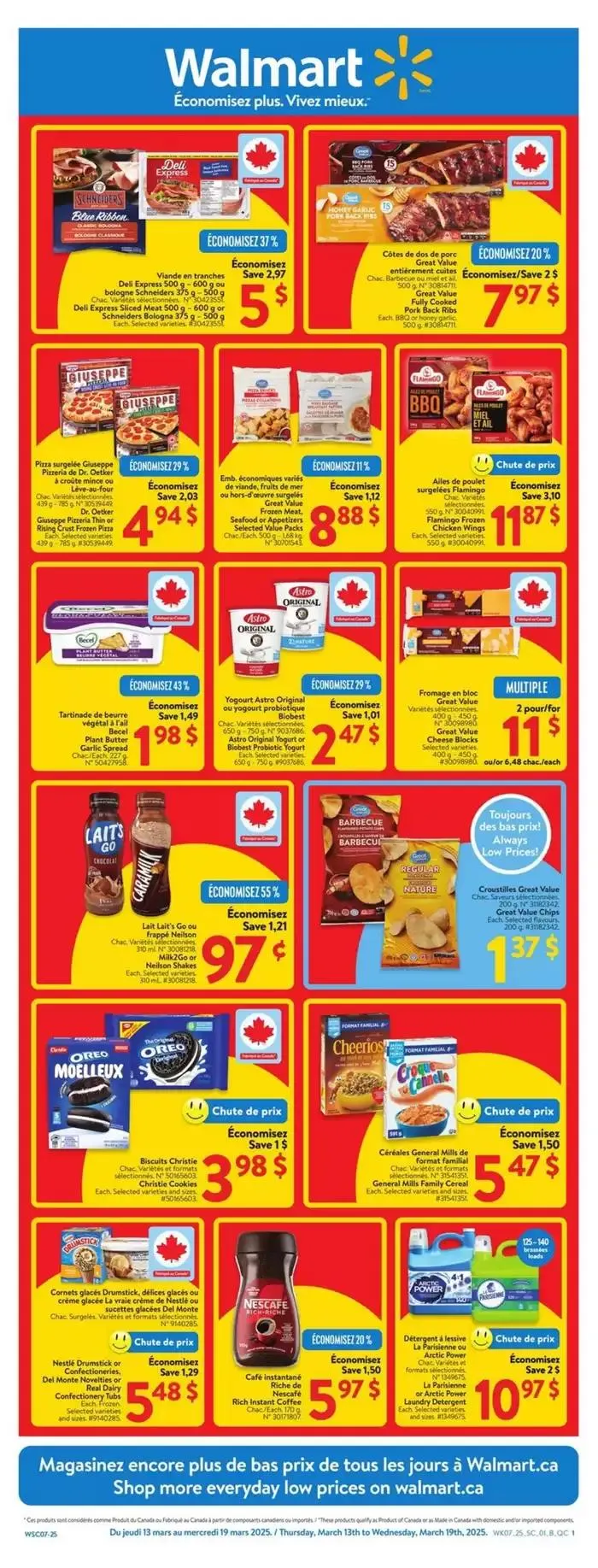 Our best deals for you from March 13 to March 20 2025 - flyer page 1