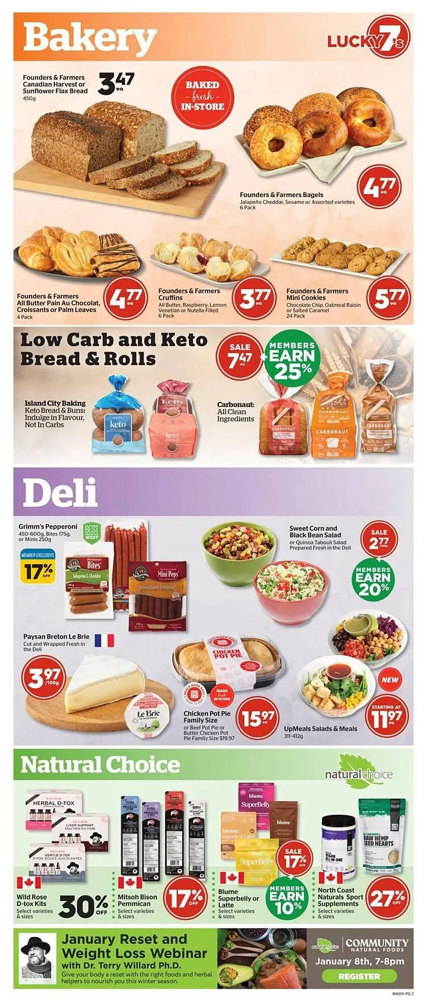 Calgary Co-op flyer from January 2 to January 7 2026 - flyer page 7