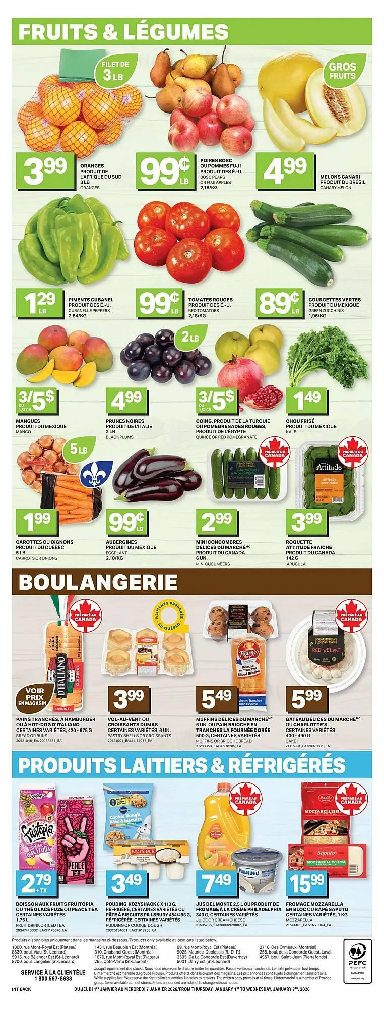 L'Intermarché flyer from January 1 to January 7 2026 - flyer page 4