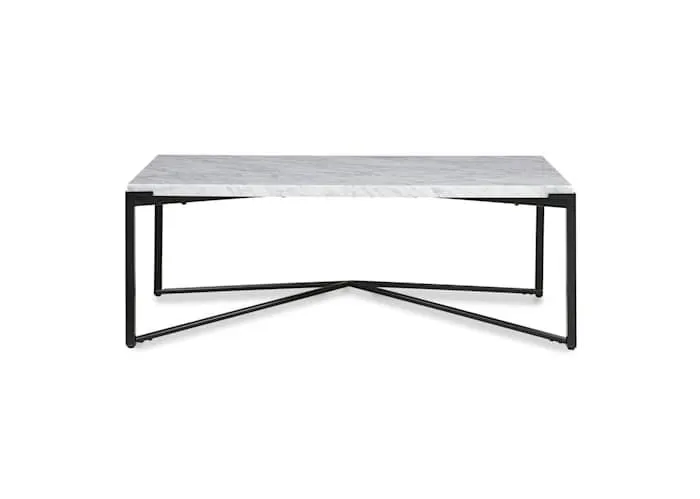 Saxon Coffee Table - Matte Black