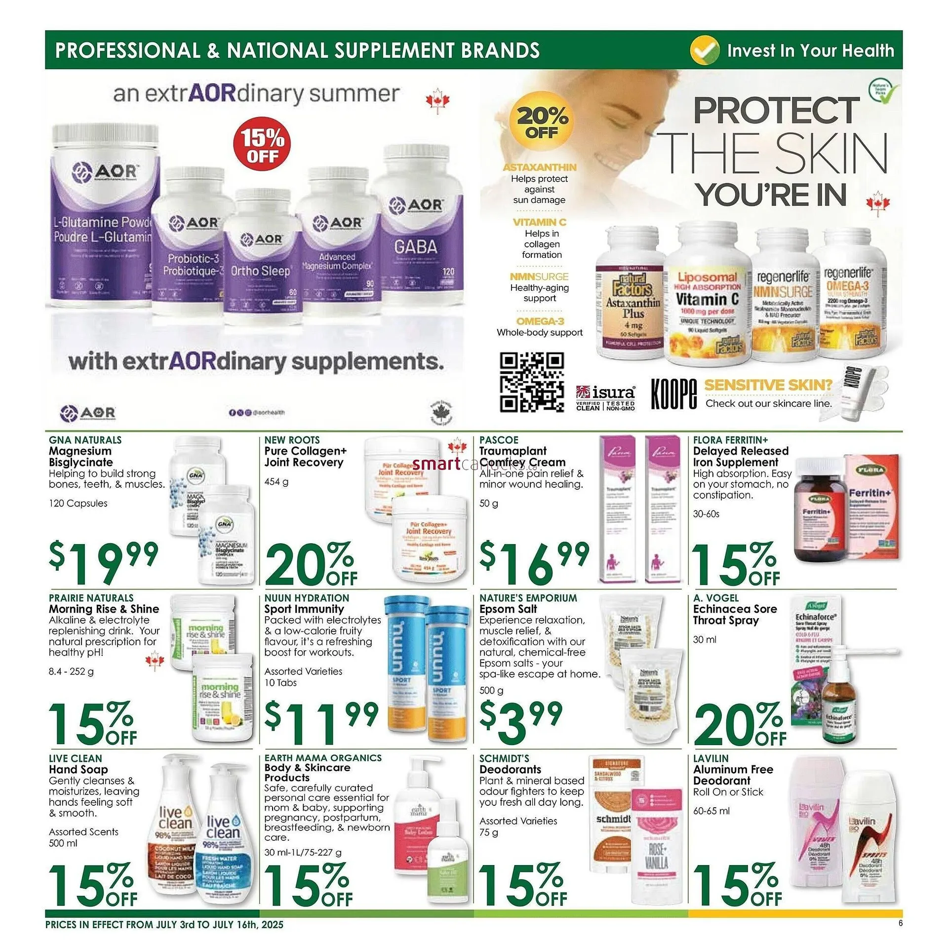 Nature's Emporium flyer from July 1 to July 9 2025 - flyer page 6