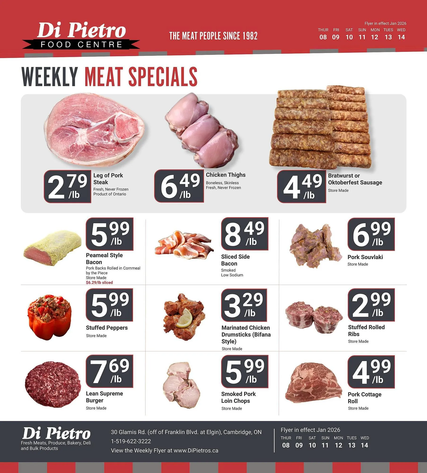 Di Pietro flyer from January 8 to January 14 2026 - flyer page 3