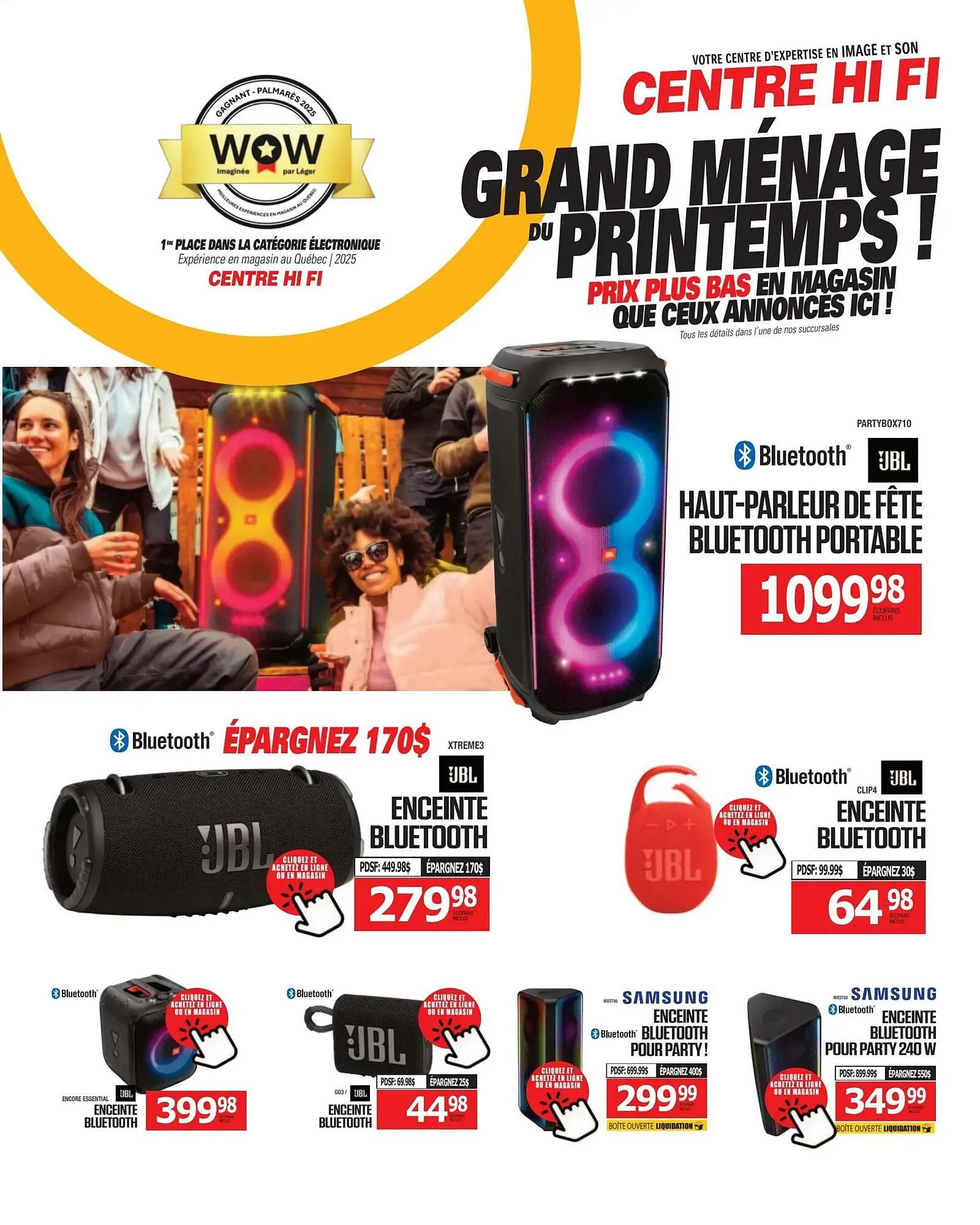 Centre Hi-Fi flyer from April 4 to April 6 2025 - flyer page 2