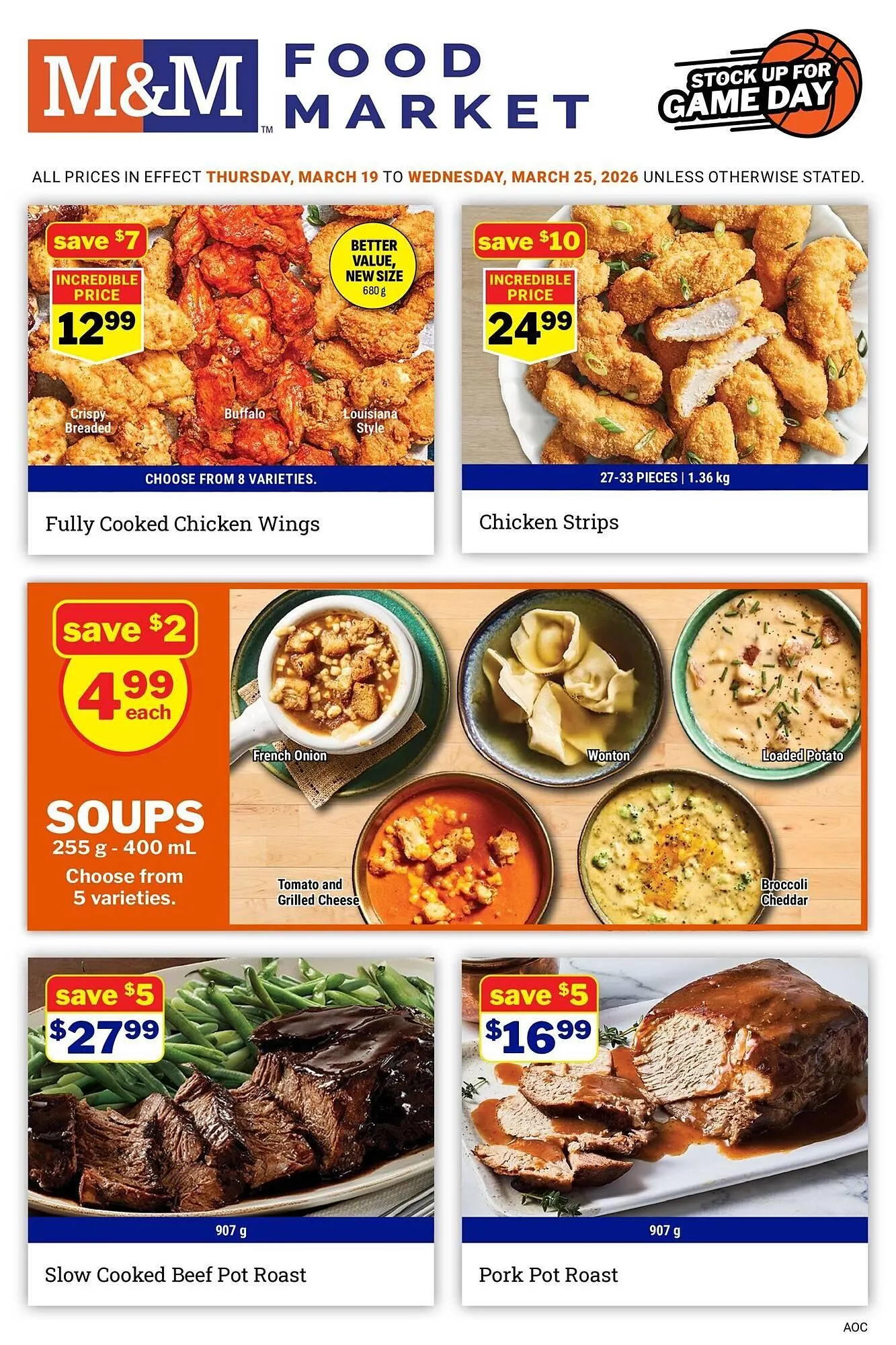 M & M Food Market flyer from March 20 to March 27 2026 - flyer page 1