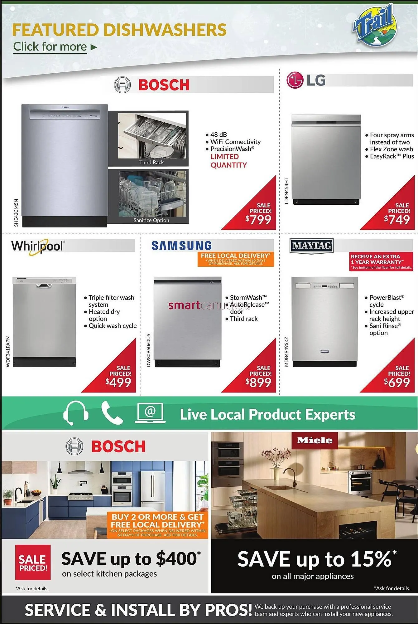Trail Appliances flyer from December 18 to December 25 2025 - flyer page 6