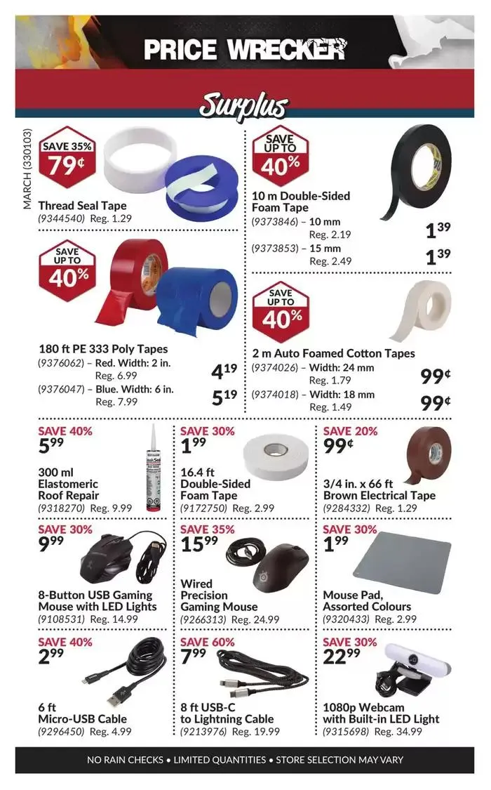 Price Wrecker from March 1 to March 31 2025 - flyer page 9