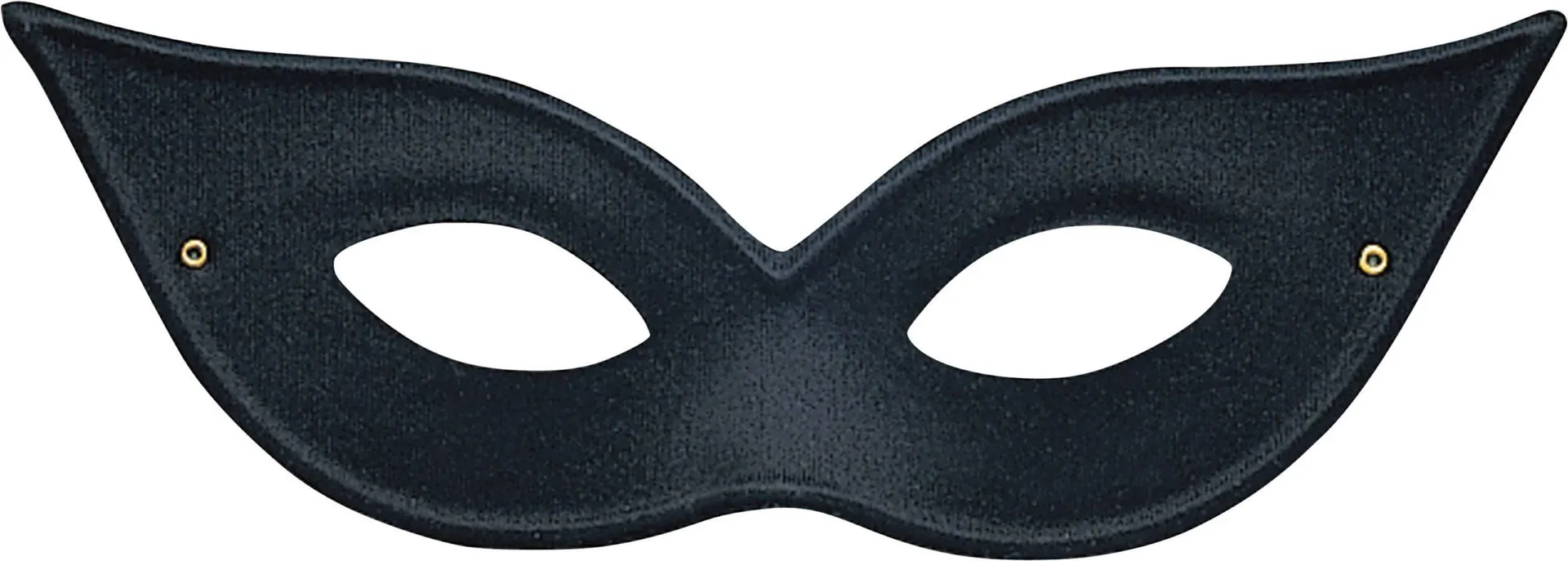 Winged Eye Mask, Black, One Size, Wearable Costume Accessory for Halloween