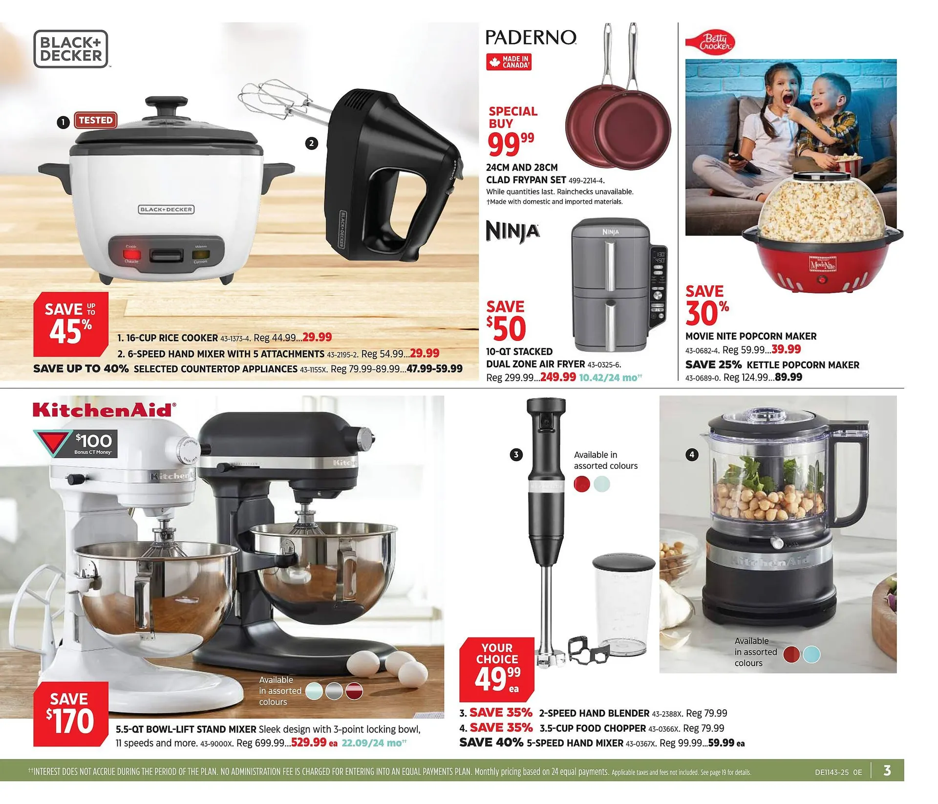 Canadian Tire flyer from October 16 to November 5 2025 - flyer page 3