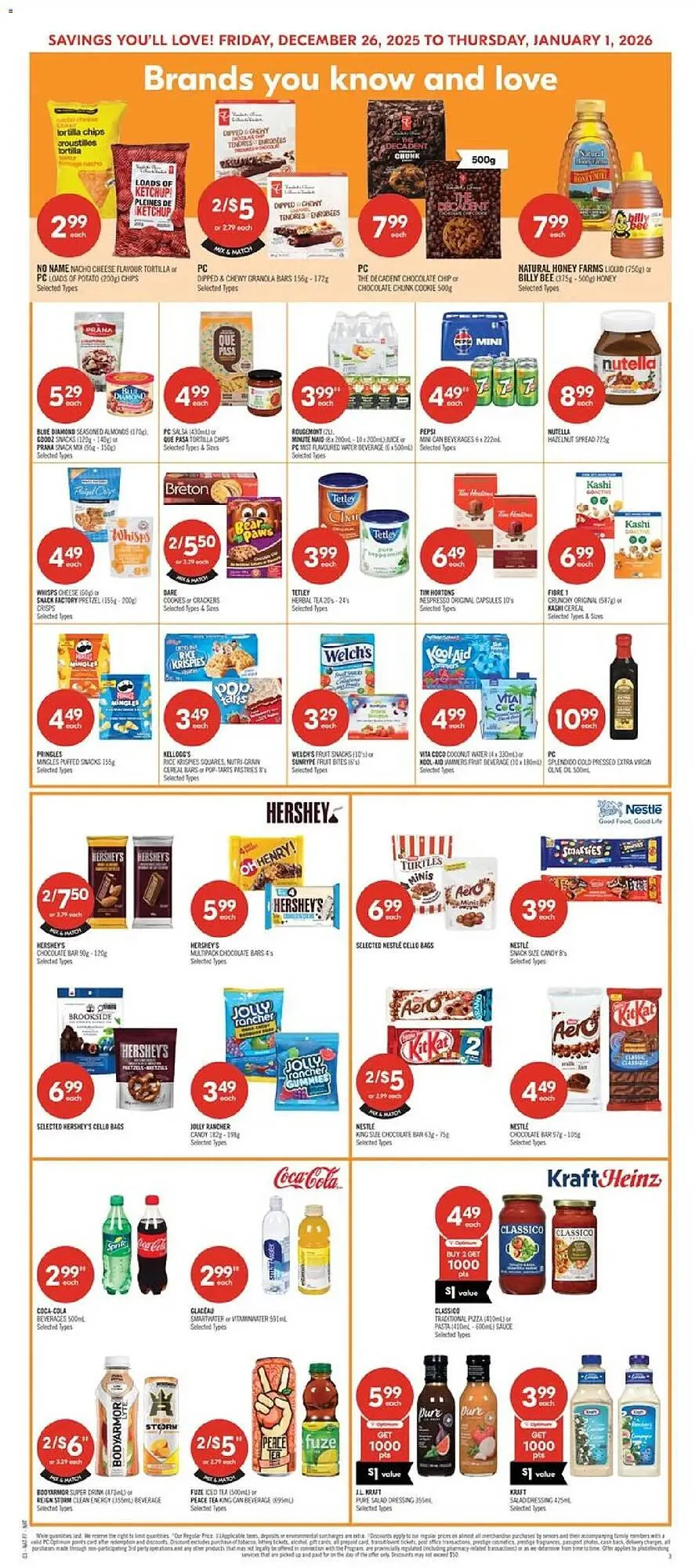 Shoppers Drug Mart flyer from December 26 to January 1 2026 - flyer page 6
