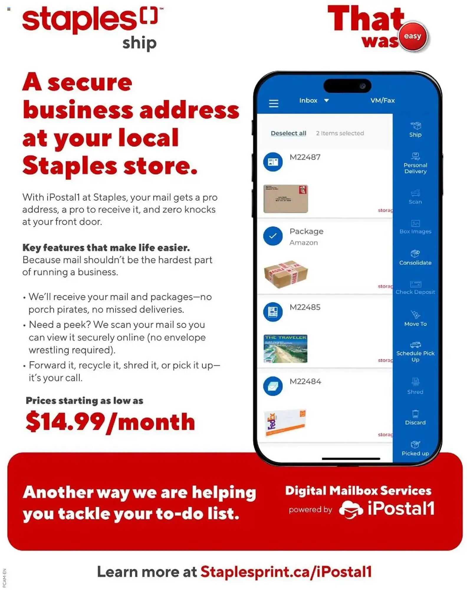 Staples flyer from September 5 to September 19 2025 - flyer page 18