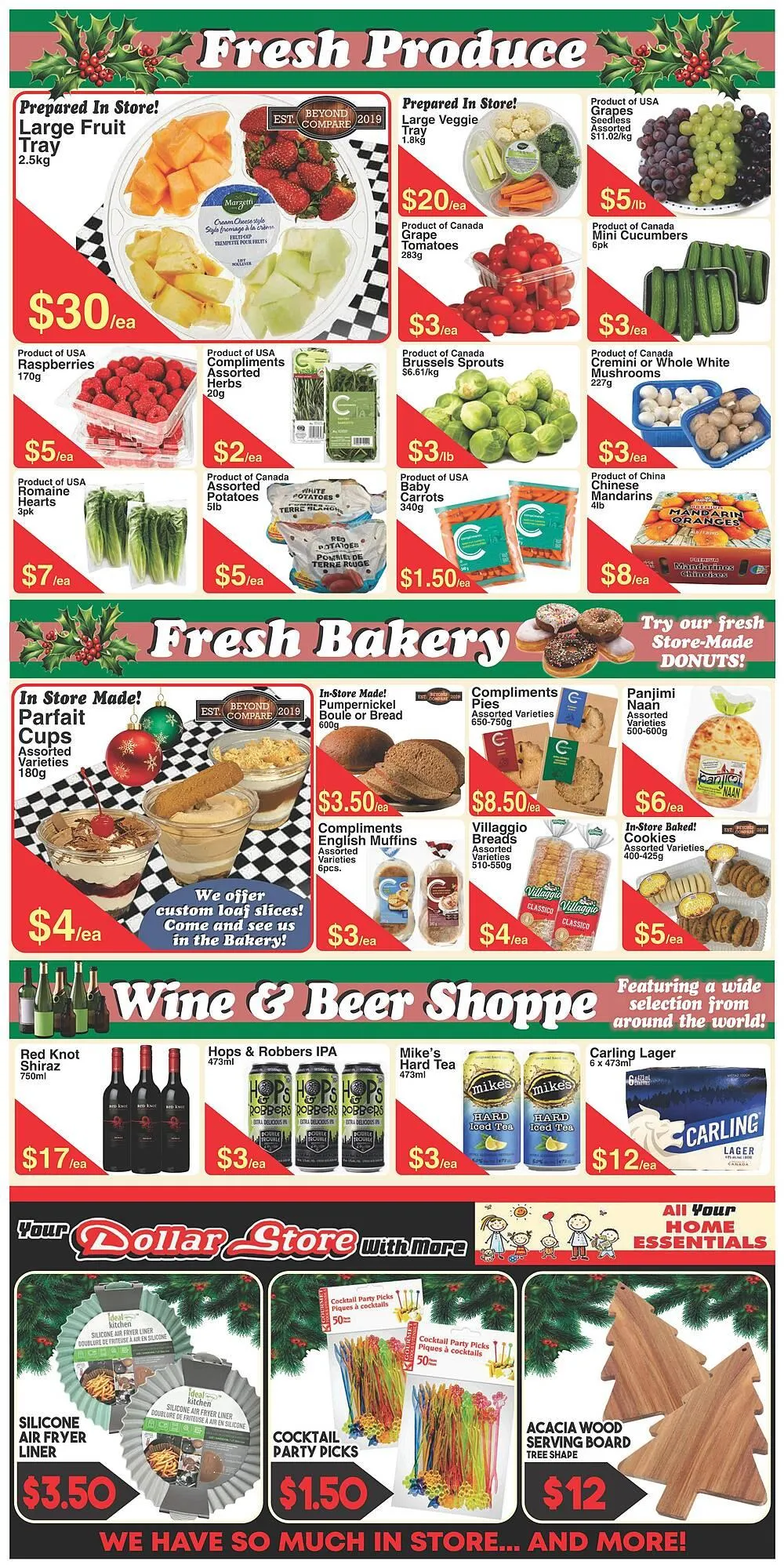 Fresh Market Foods flyer from December 19 to December 31 2025 - flyer page 3