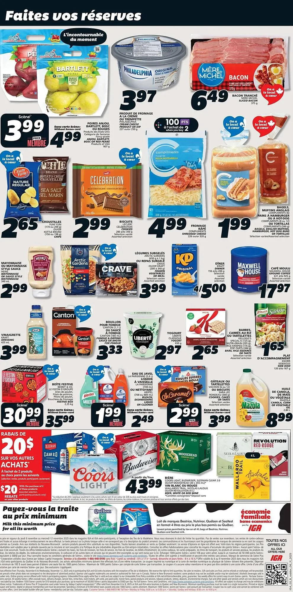 IGA flyer from November 6 to November 12 2025 - flyer page 2