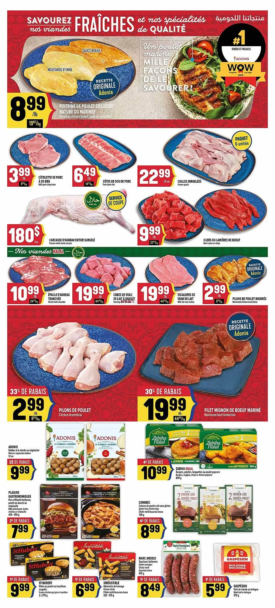 Marché Adonis flyer from April 10 to April 23 2025 - flyer page 4