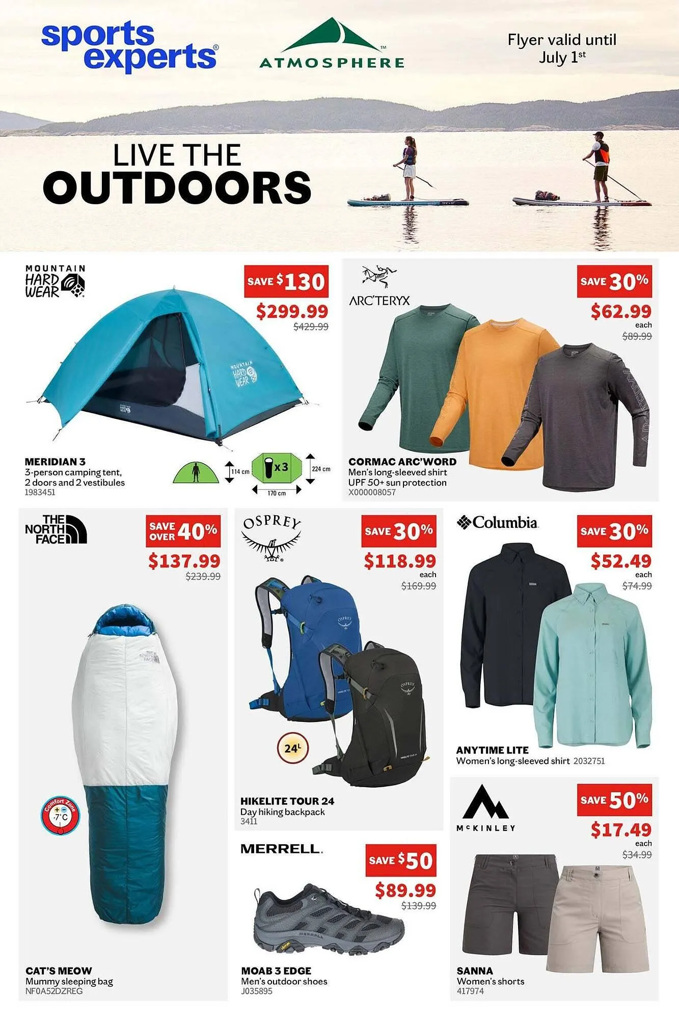 Atmosphere flyer from June 18 to July 2 2025 - flyer page 1