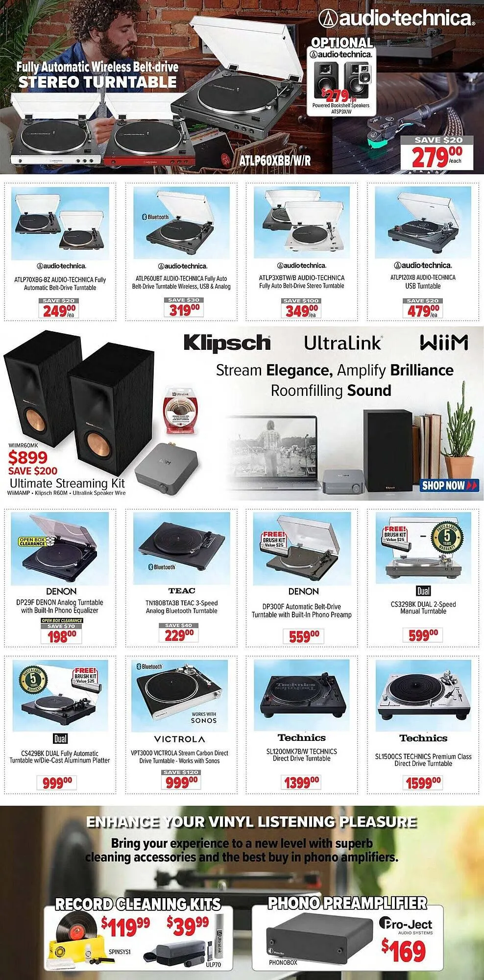 2001 Audio Video flyer from August 28 to September 25 2025 - flyer page 10
