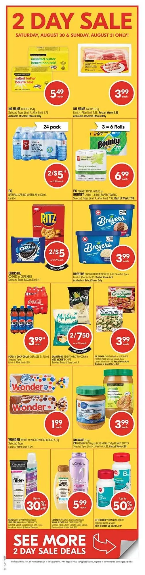 Shoppers Drug Mart flyer from August 29 to October 1 2025 - flyer page 2