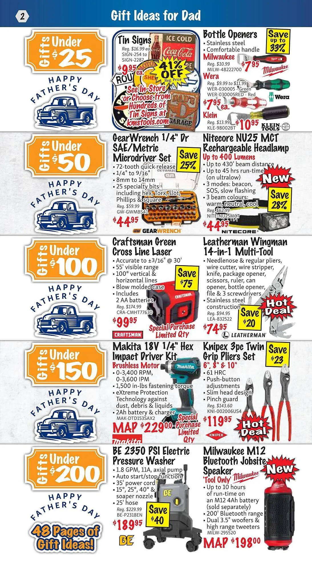 KMS Tools flyer from June 1 to June 30 2025 - flyer page 2
