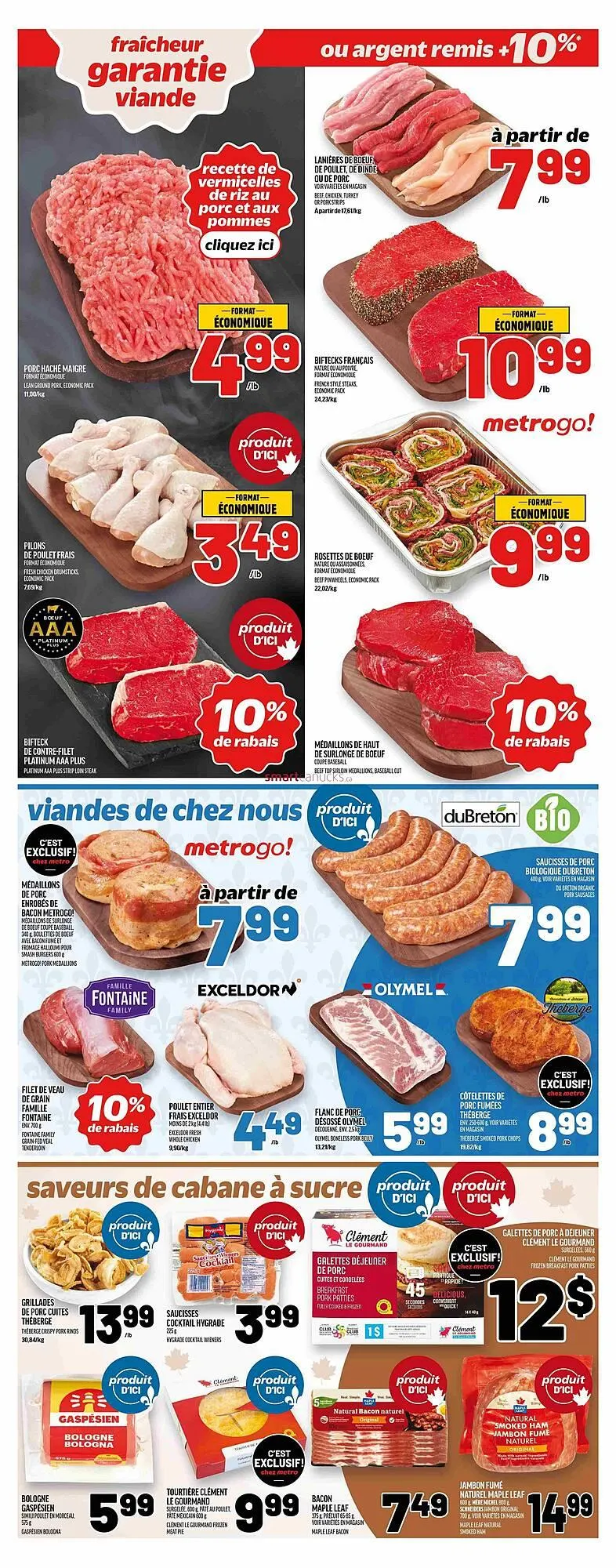 Metro flyer from March 6 to March 19 2025 - flyer page 10