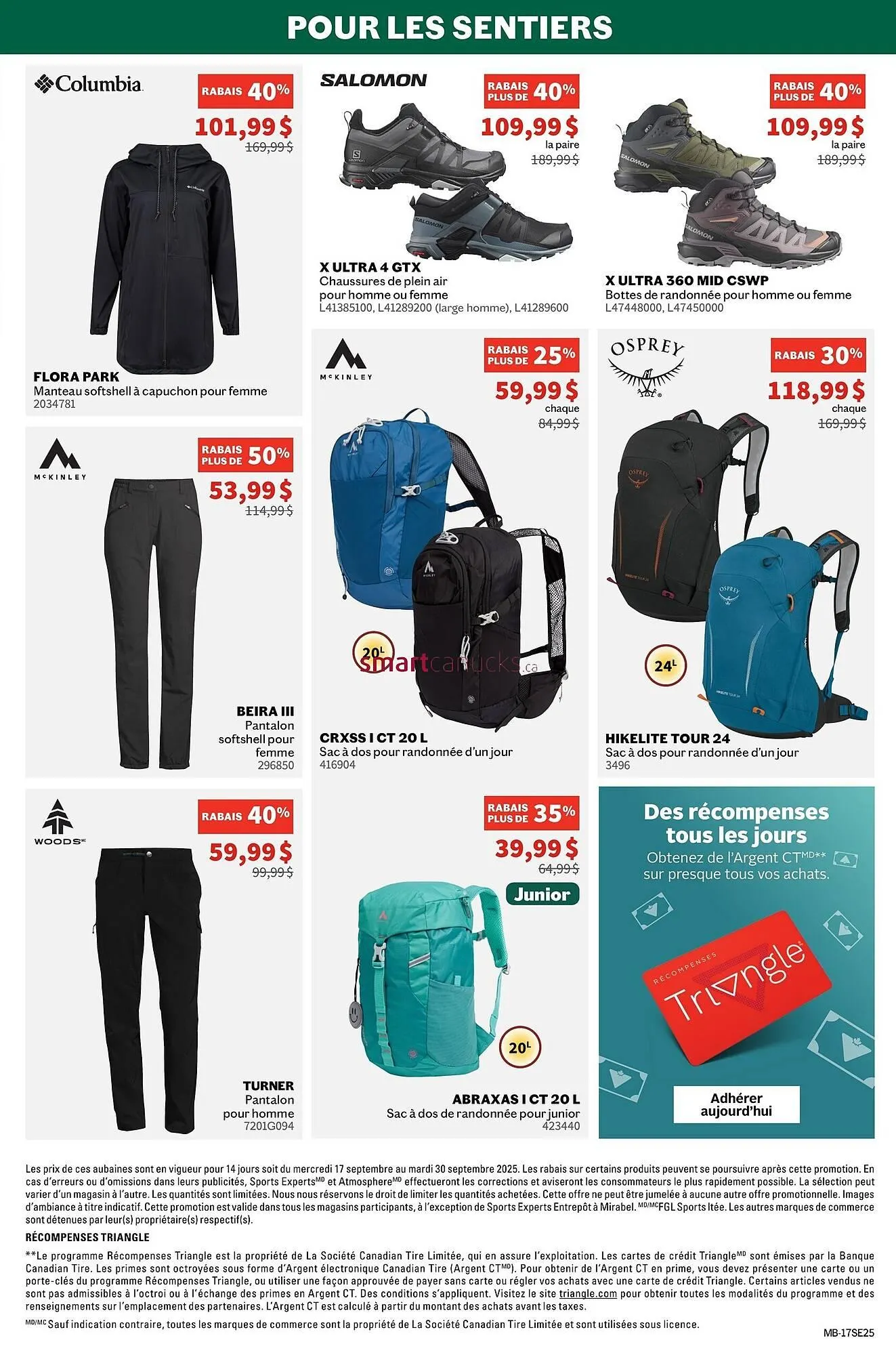 Sports Experts flyer from September 18 to September 24 2025 - flyer page 3