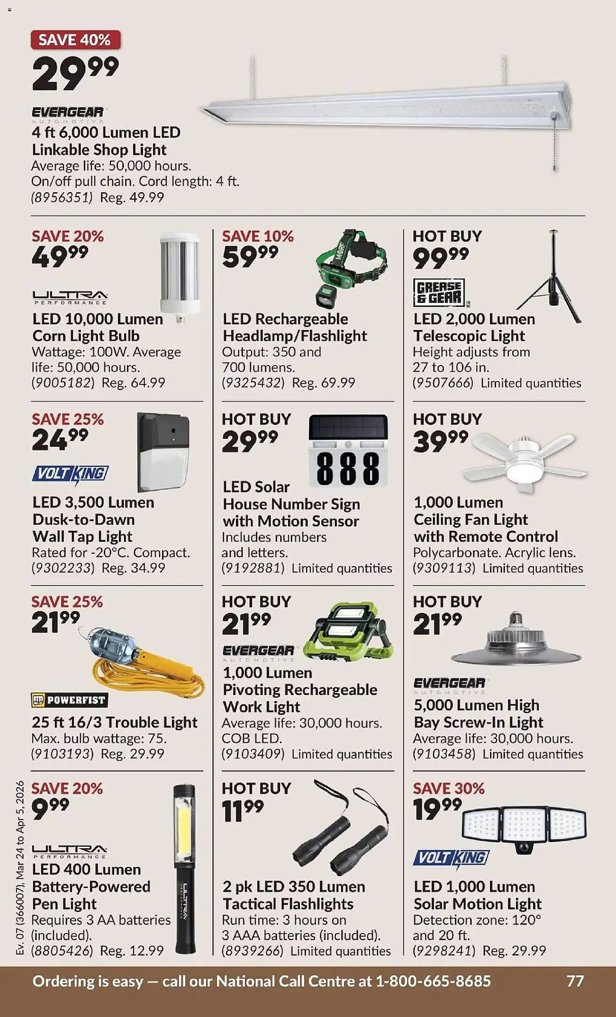 Princess Auto flyer from March 24 to April 6 2026 - flyer page 85