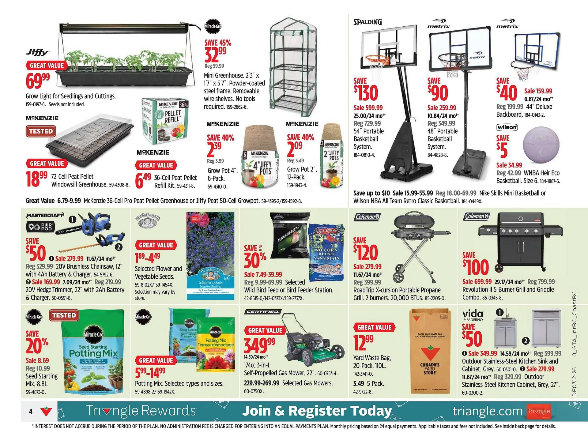 Canadian Tire flyer from March 20 to March 26 2026 - flyer page 4