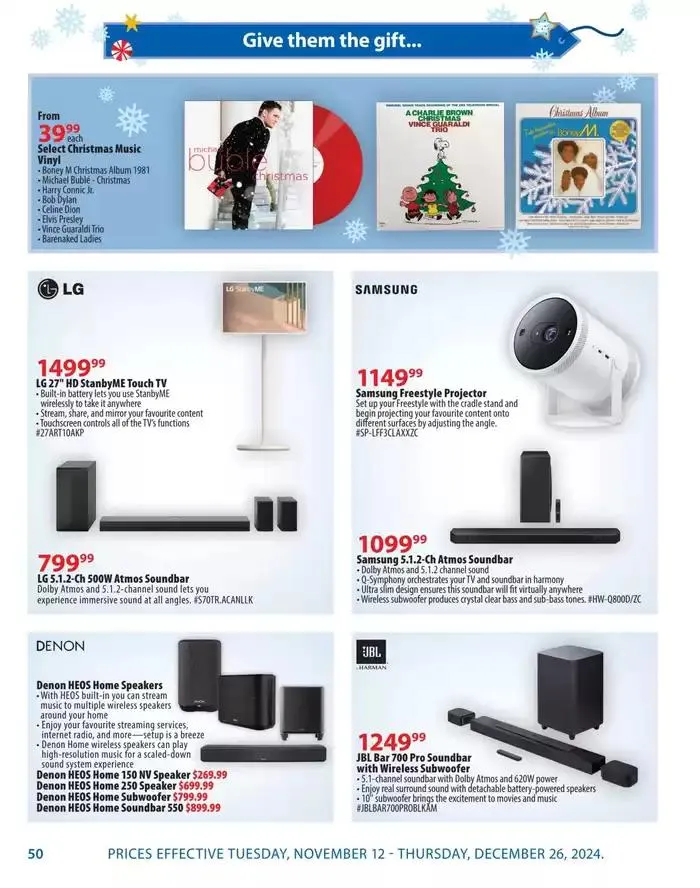 London Drugs Weekly ad from November 12 to December 26 2024 - flyer page 44