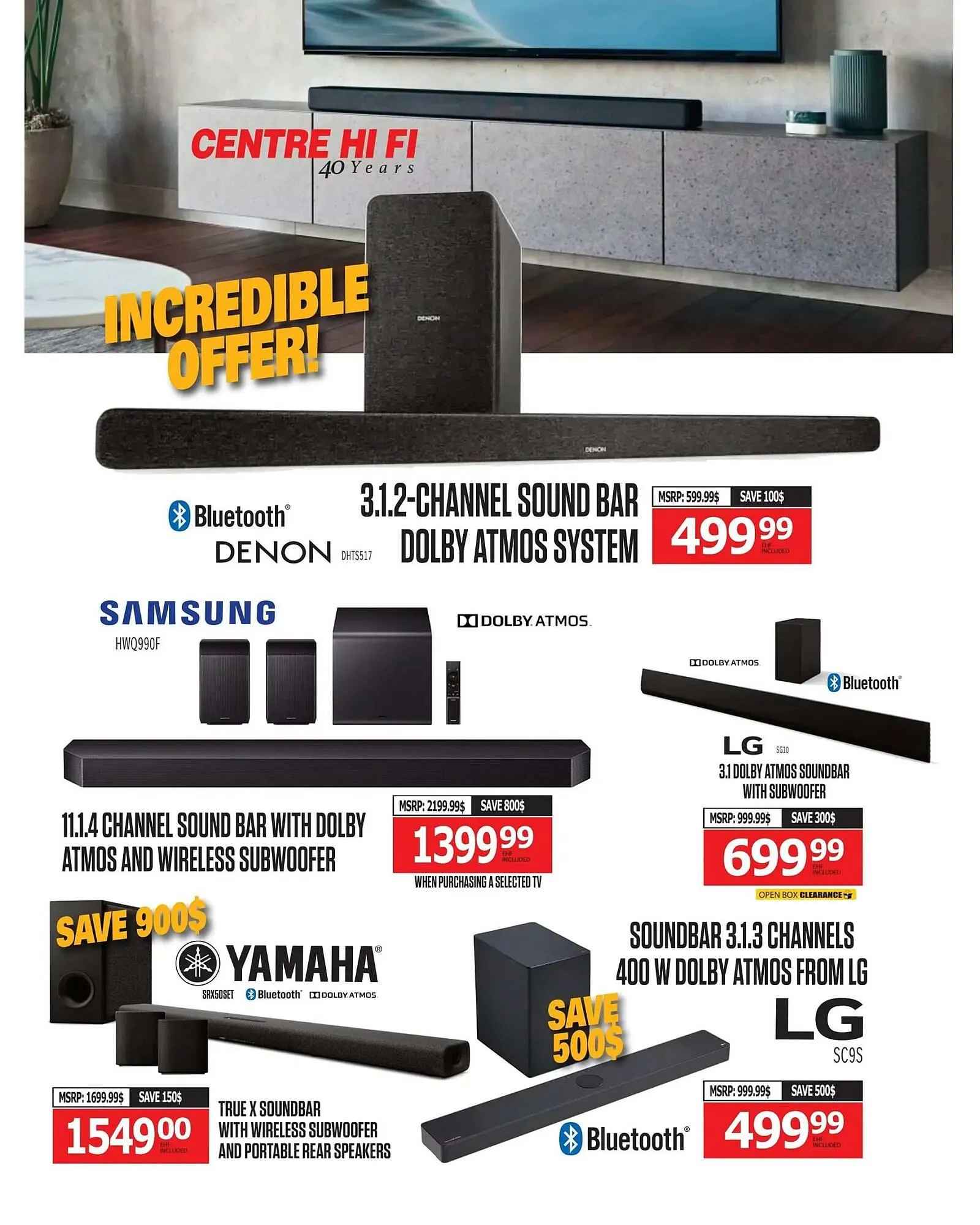 Centre Hi-Fi flyer from September 26 to October 2 2025 - flyer page 9