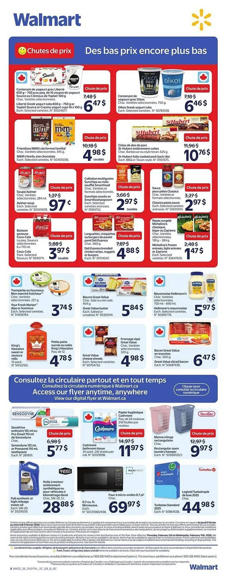 Walmart flyer from February 5 to February 11 2026 - flyer page 2