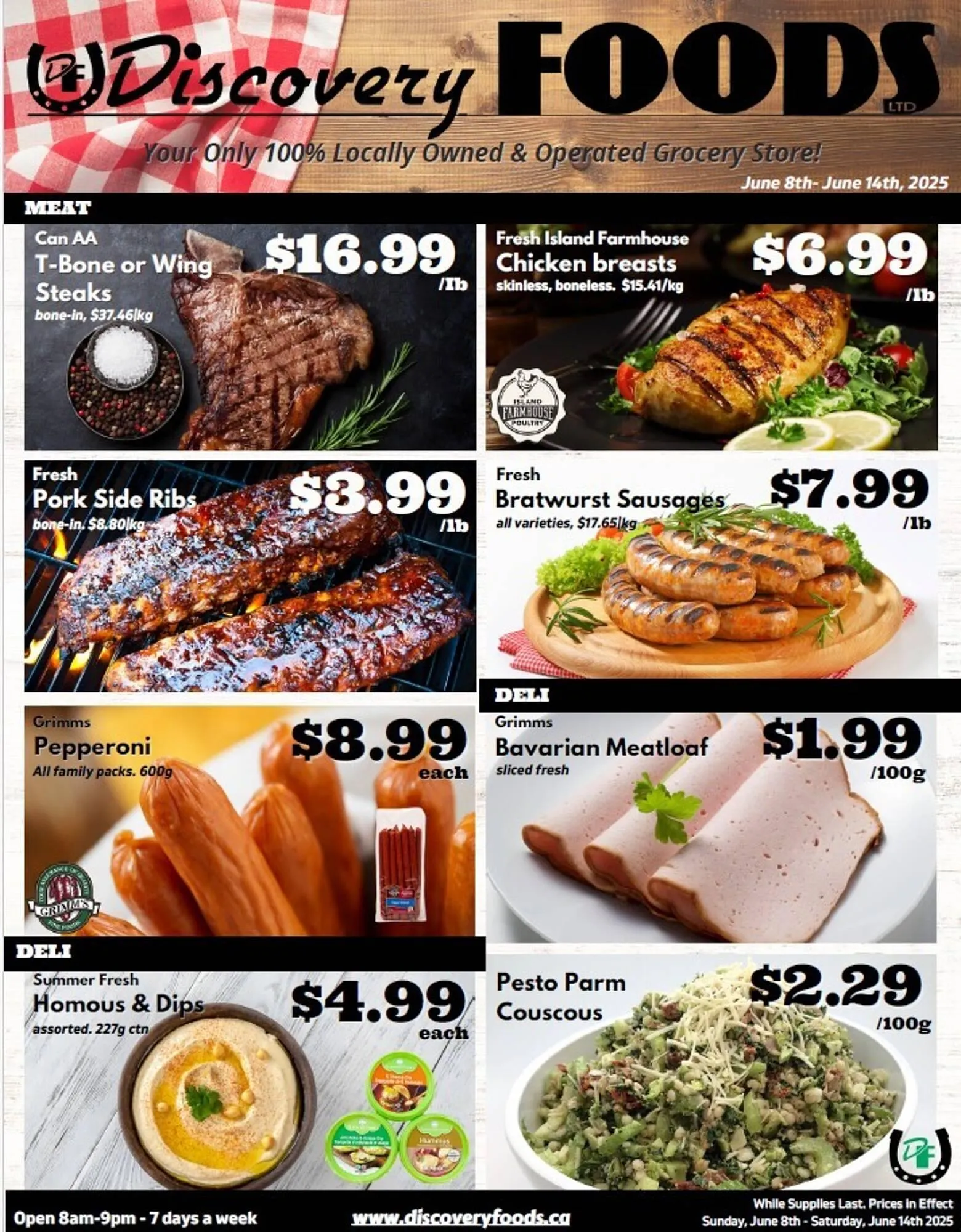 Discovery Foods flyer from June 8 to June 21 2025 - flyer page 1