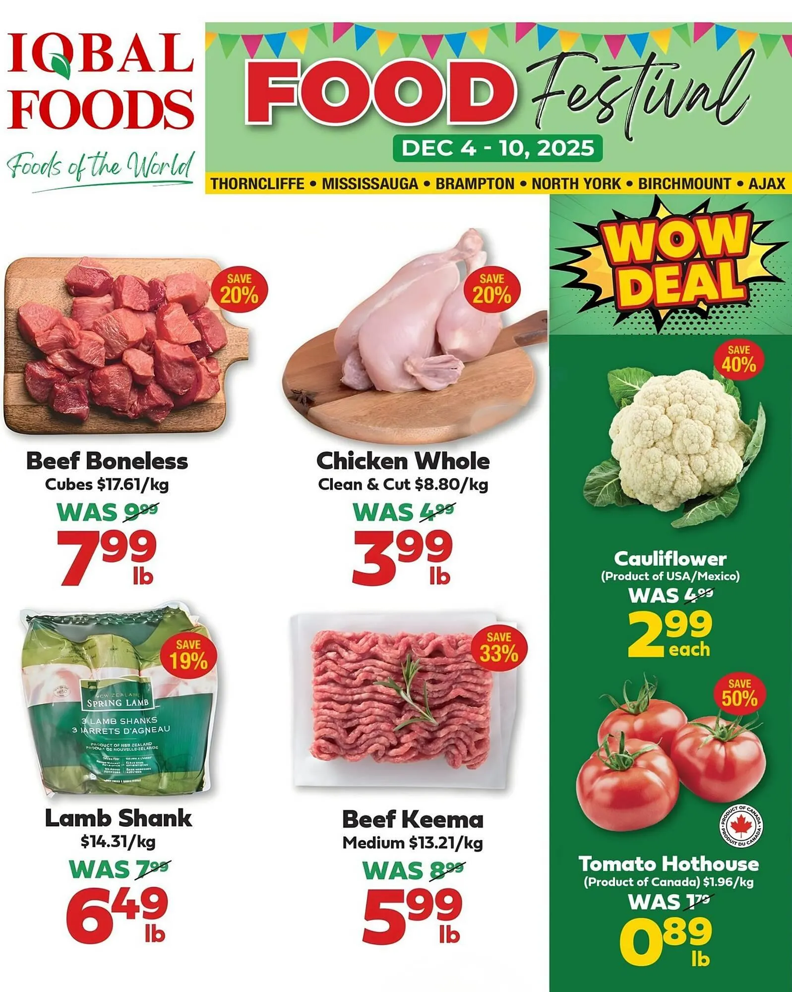 Iqbal Foods flyer from December 4 to December 10 2025 - flyer page 1