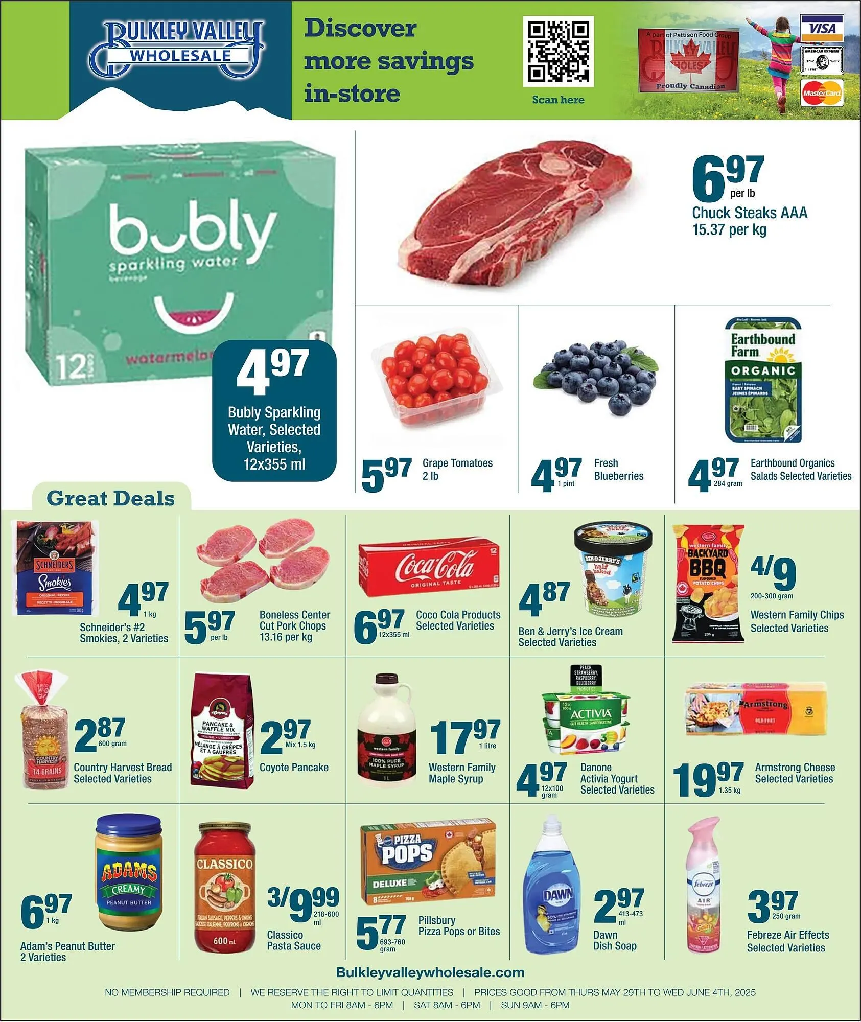 Bulkley Valley Wholesale flyer - 1