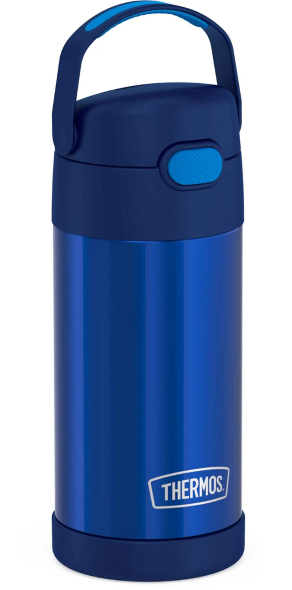 Thermos® Stainless Steel Water Bottle with Vacuum Insulation, Assorted Colours, 354-mL