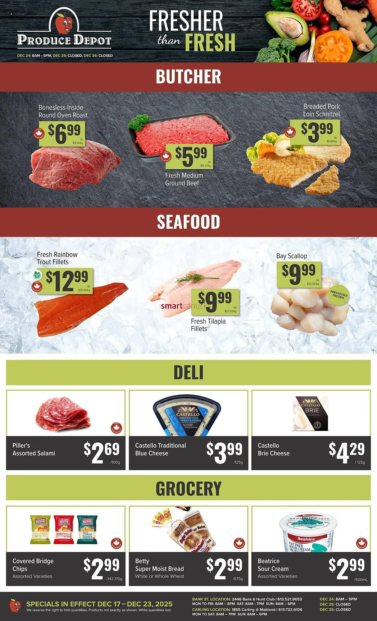 Produce Depot flyer from December 17 to December 23 2025 - flyer page 2