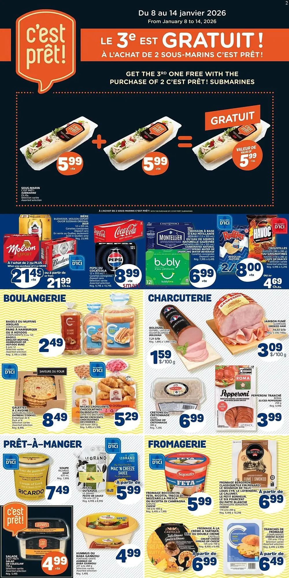 Marché Bonichoix flyer from January 8 to January 14 2026 - flyer page 3