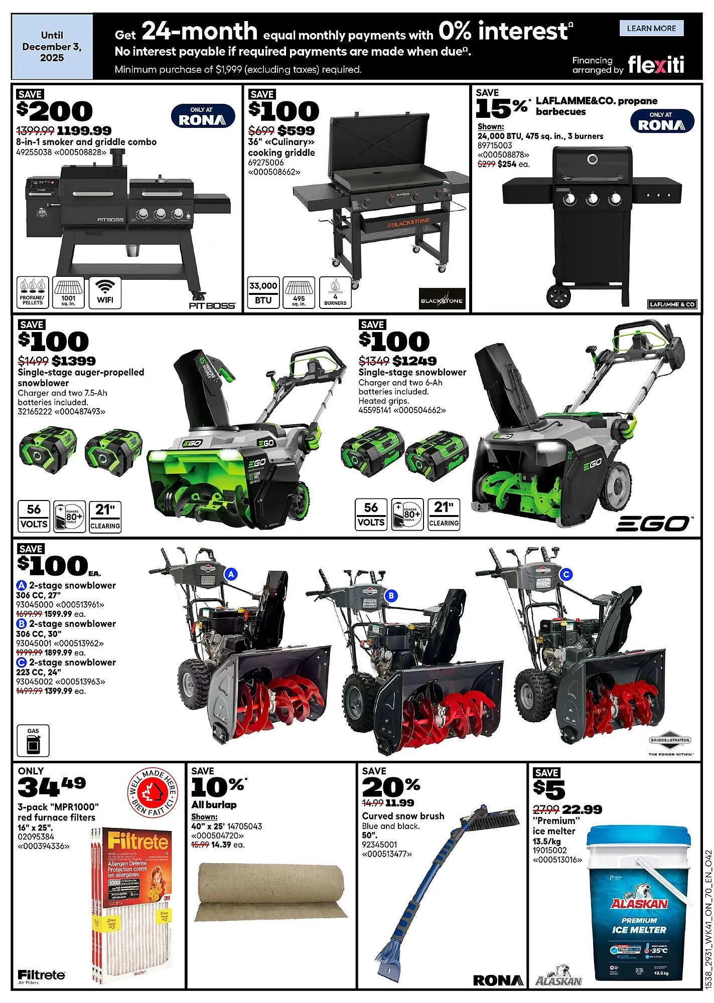 Réno Dépôt flyer from November 6 to November 19 2025 - flyer page 9