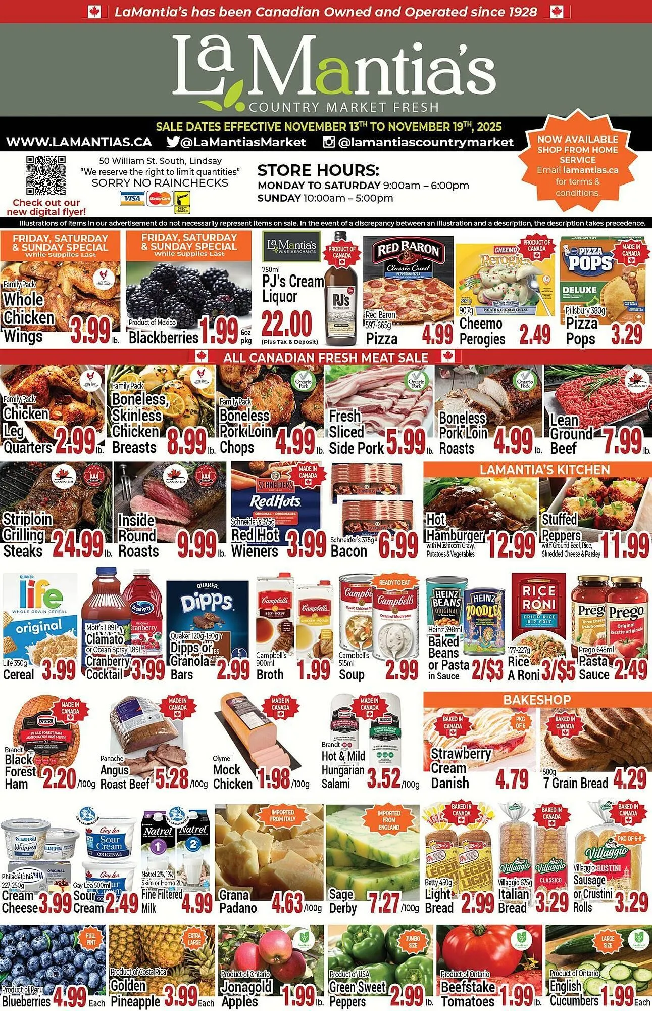 Lamantia's flyer from November 13 to November 19 2025 - flyer page 1