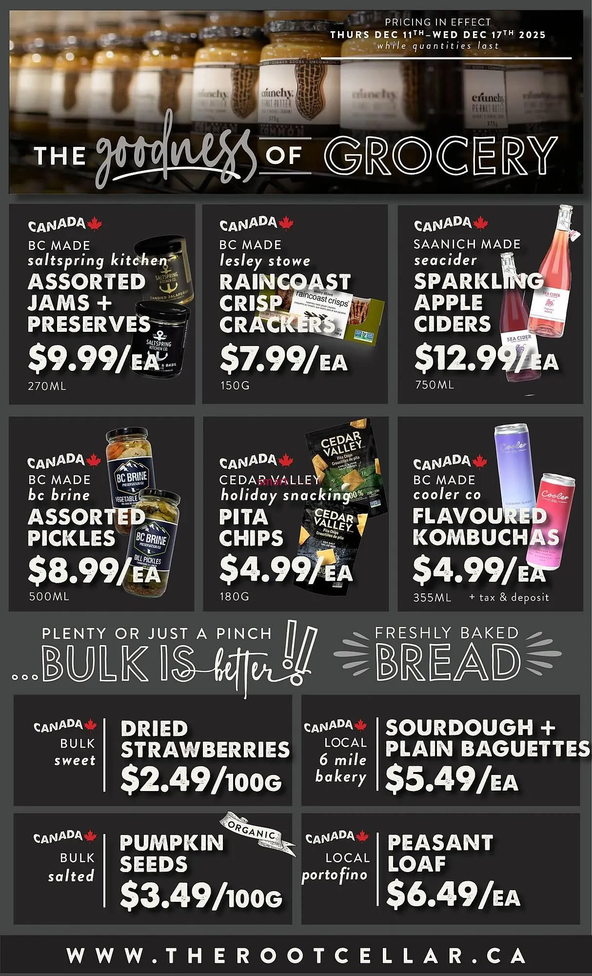 The Root Cellar flyer from December 11 to December 17 2025 - flyer page 5
