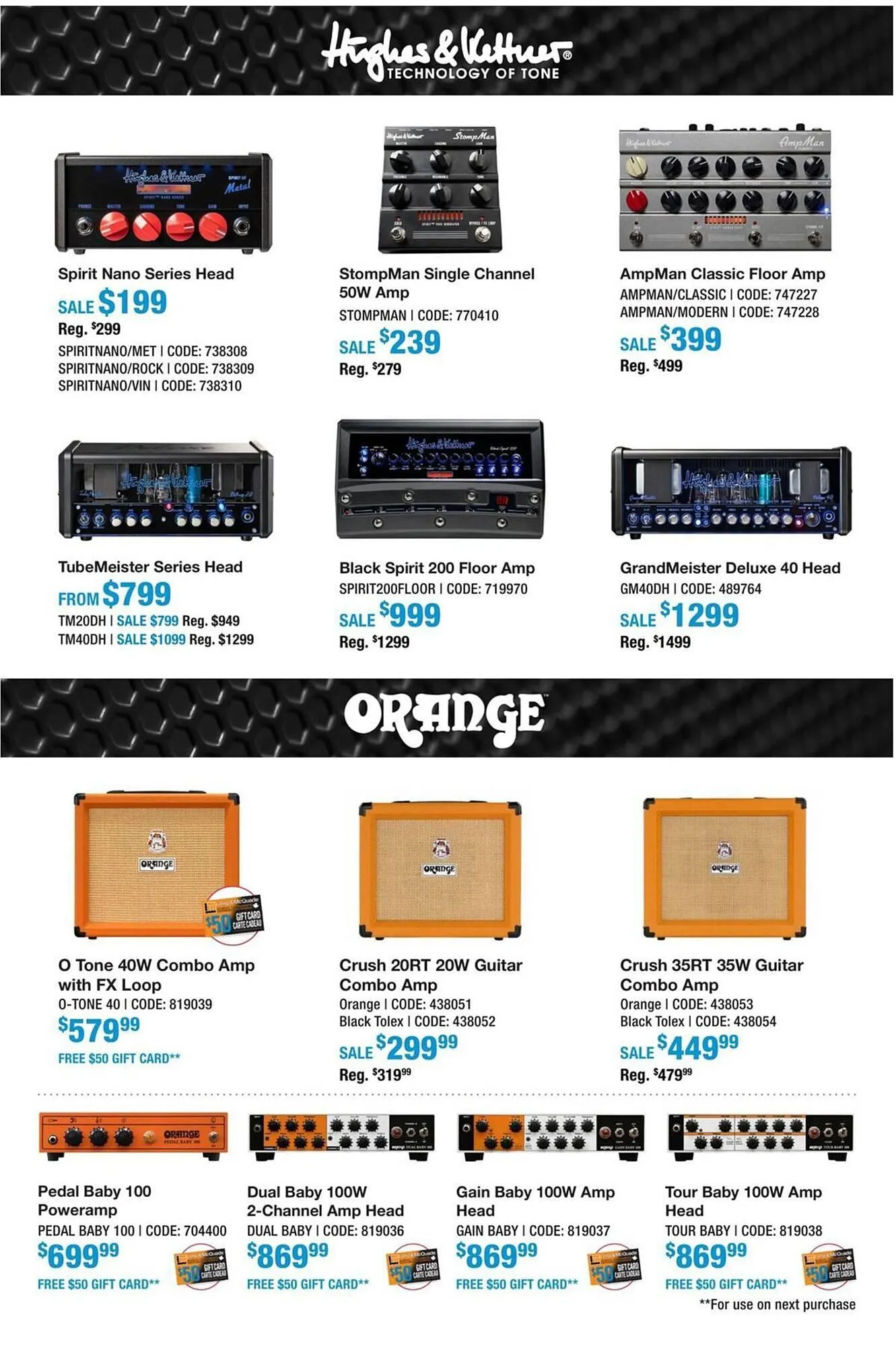 Long & McQuade flyer from October 9 to October 31 2025 - flyer page 23