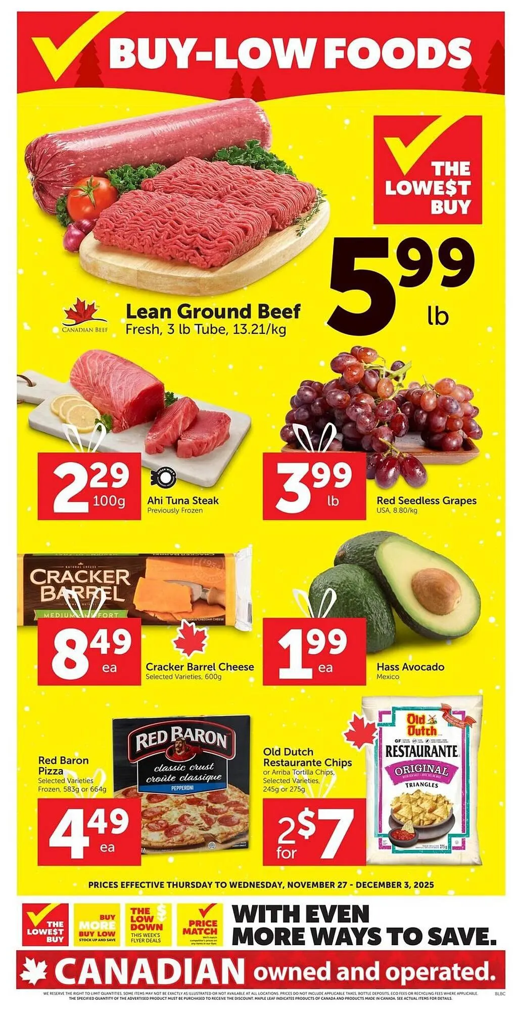 Buy-Low Foods flyer - 1