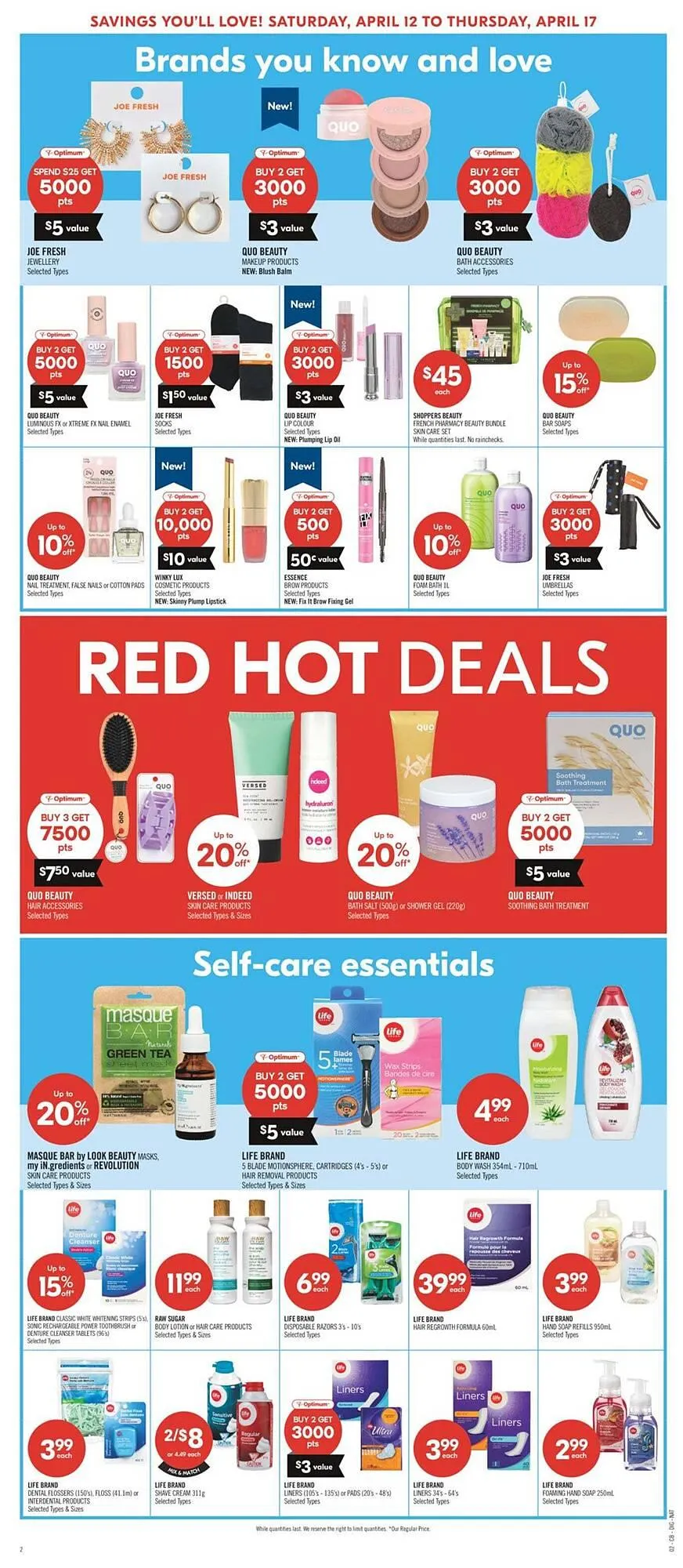 Shoppers Drug Mart flyer from April 10 to April 21 2025 - flyer page 20