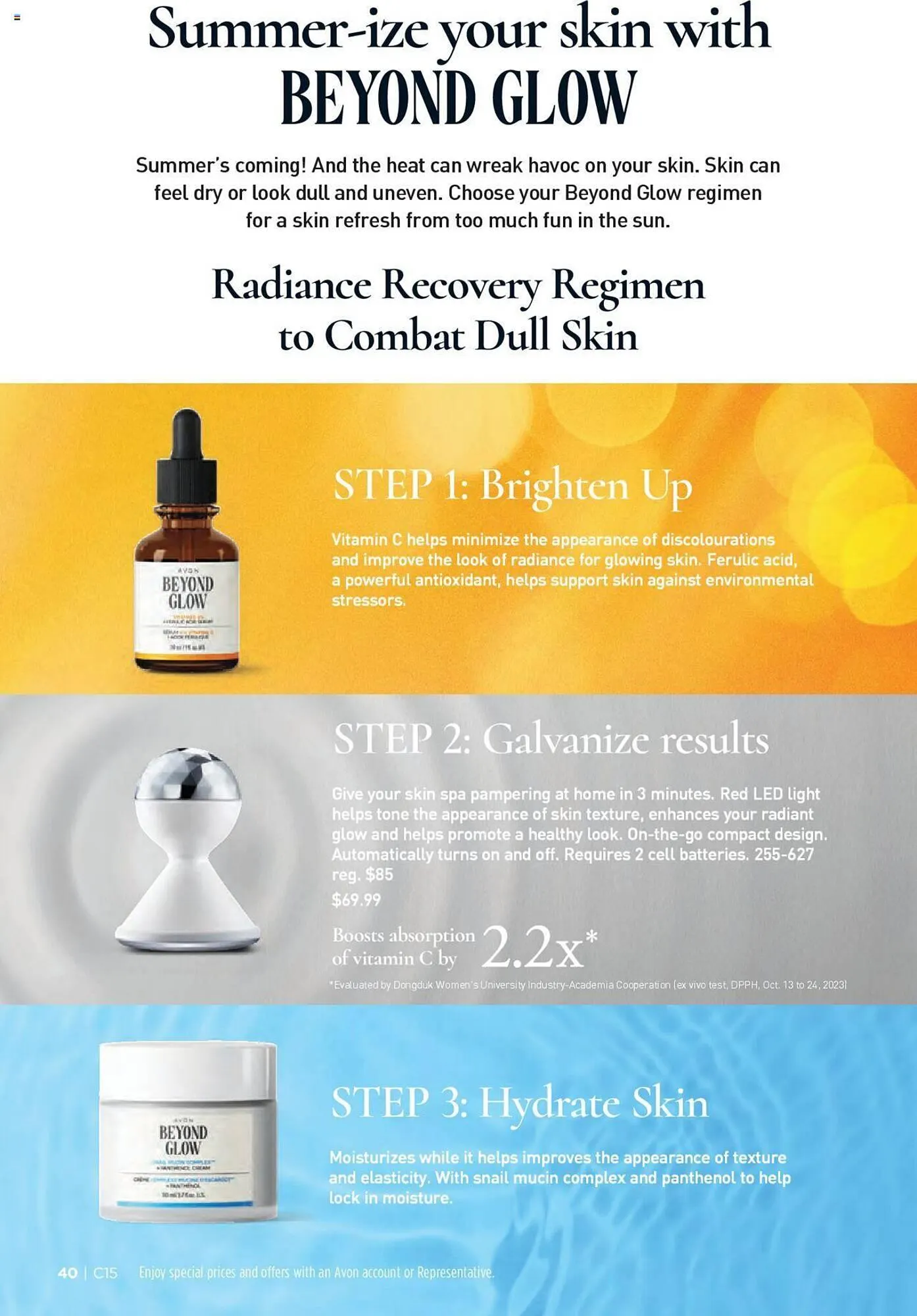 AVON flyer from July 18 to July 31 2024 - flyer page 39