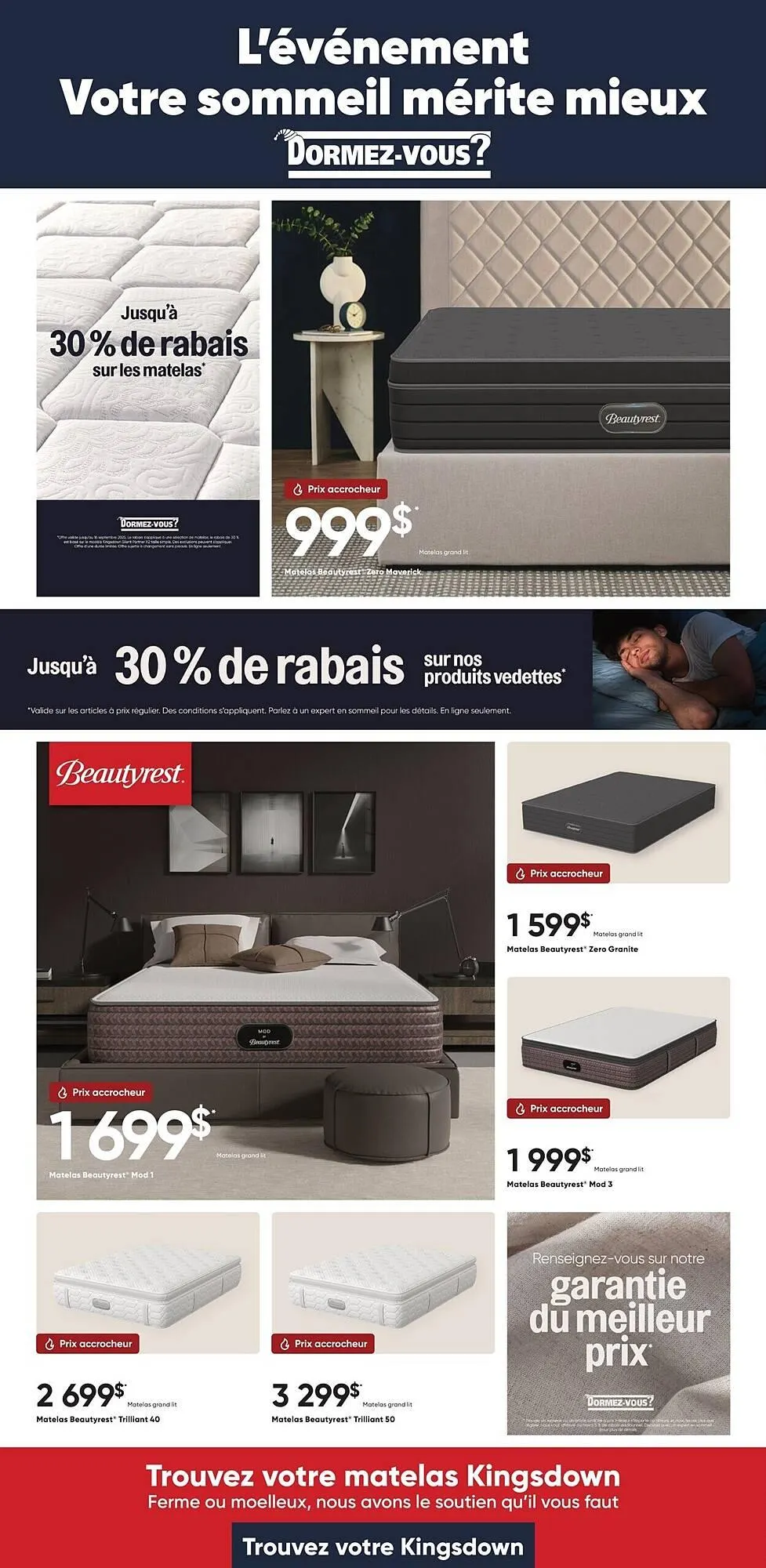 Dormez Vous flyer from September 5 to September 11 2025 - flyer page 1