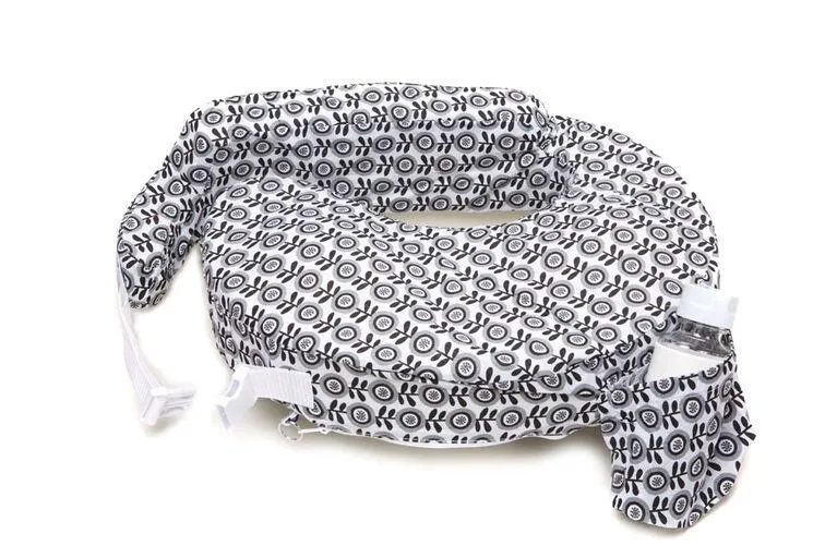 My Brest Friend Original Nursing Pillow, Midnight Poppy