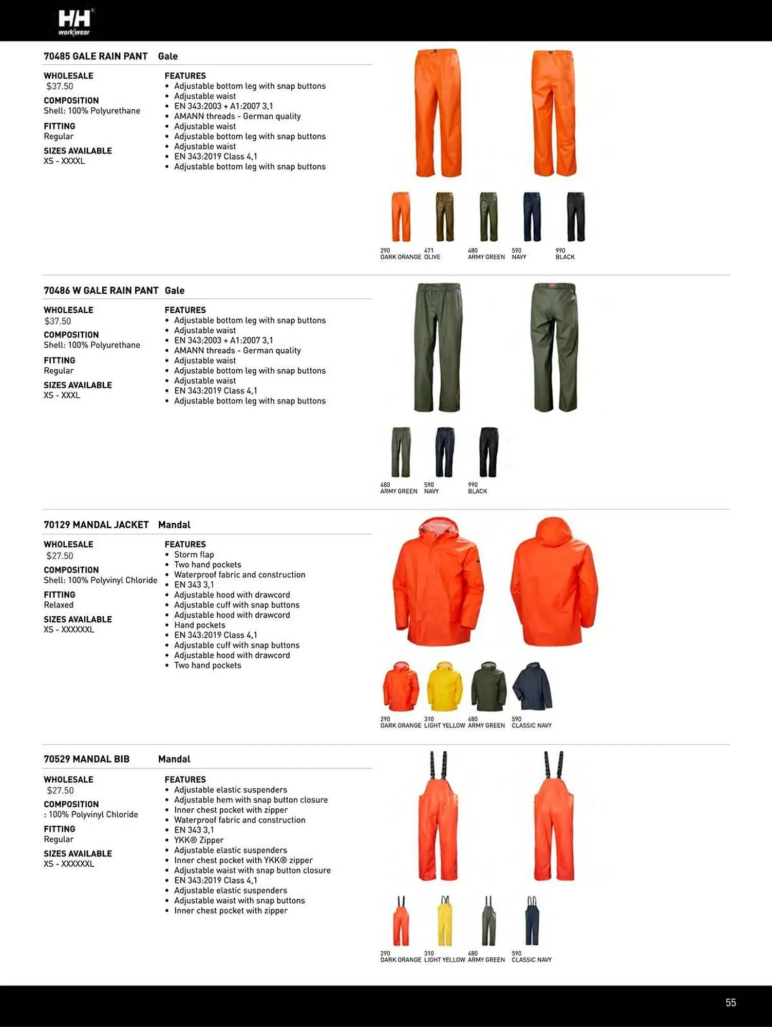 Helly Hansen flyer from September 11 to February 28 2026 - flyer page 55