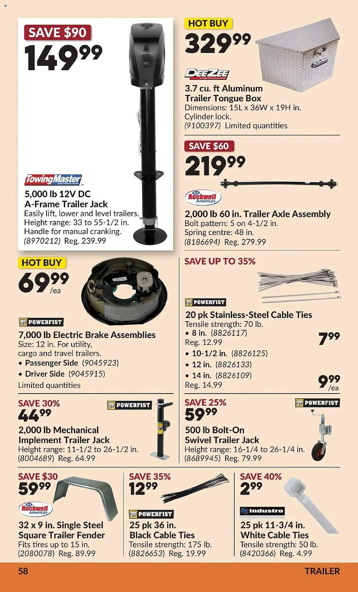 Princess Auto flyer from January 13 to January 25 2026 - flyer page 64