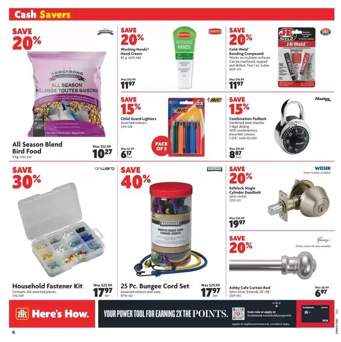 Exclusive bargains from January 9 to January 22 2025 - flyer page 7