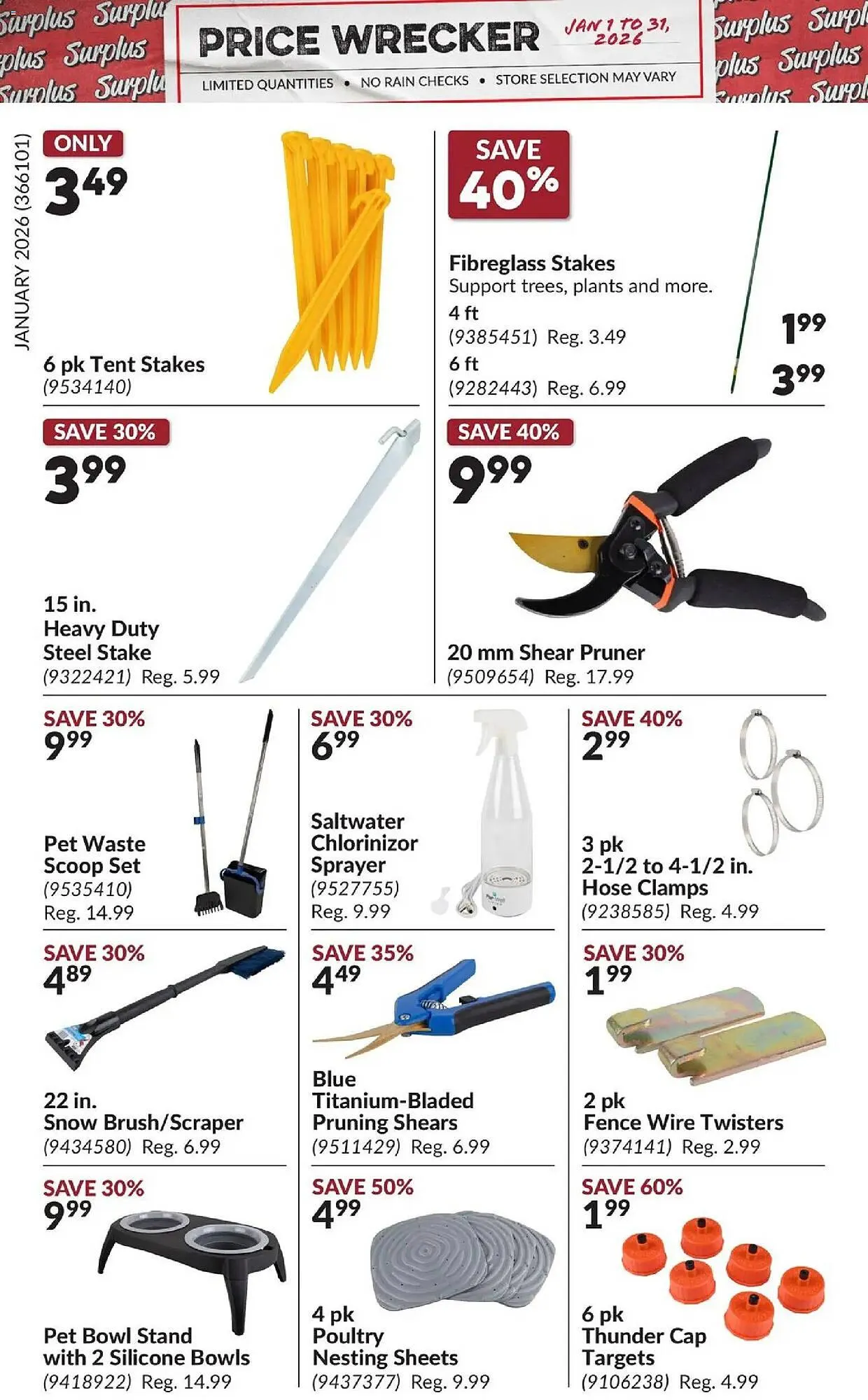 Princess Auto flyer from January 1 to February 1 2026 - flyer page 11